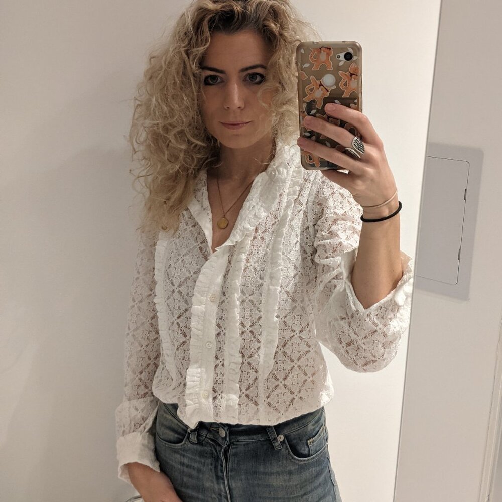 Sezane, Chemise Colombe, S (Size 36)